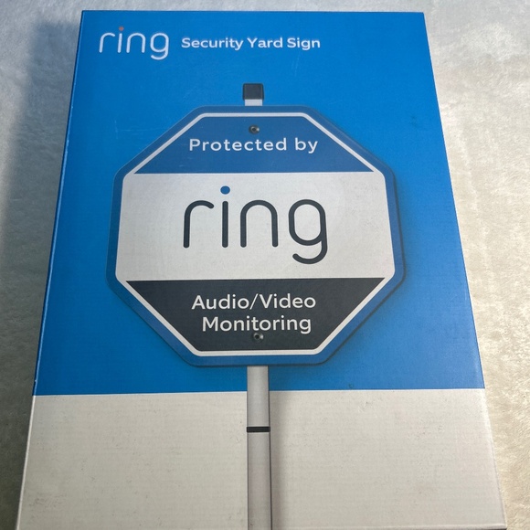 Ring security yard sign - Picture 1 of 2